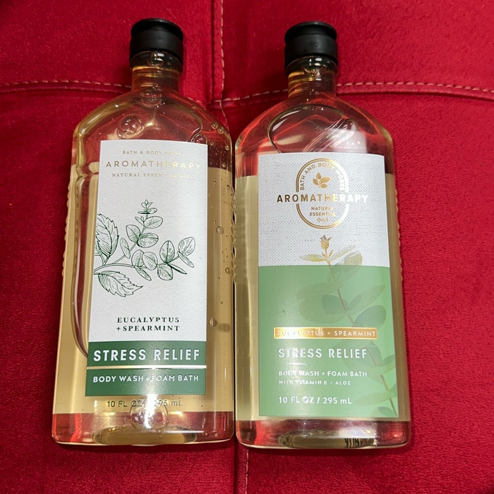 BBW 2 pc AROMATHERAPY EUCALYPTUS Body Wash